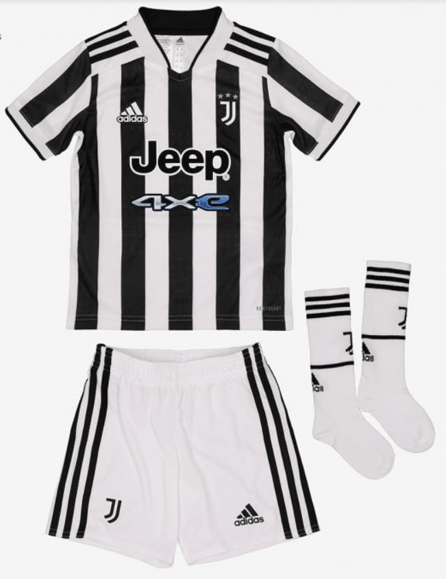 Kit Maillot ENFANT/JUNIOR Juventus 2021-2022
