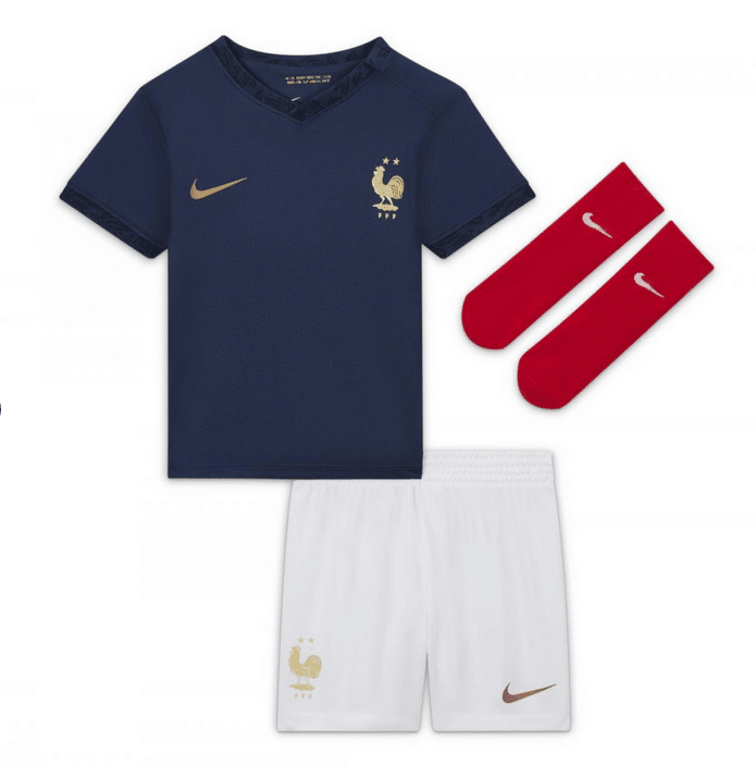 Kit Maillot ENFANT Équipe de France 2022-2023