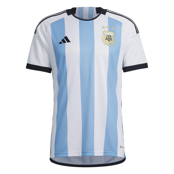 Maillot Argentine Champion Coupe du Monde 3 étoiles